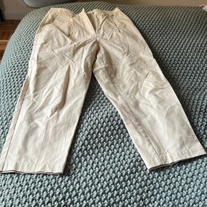 Beige Trousers Size 26